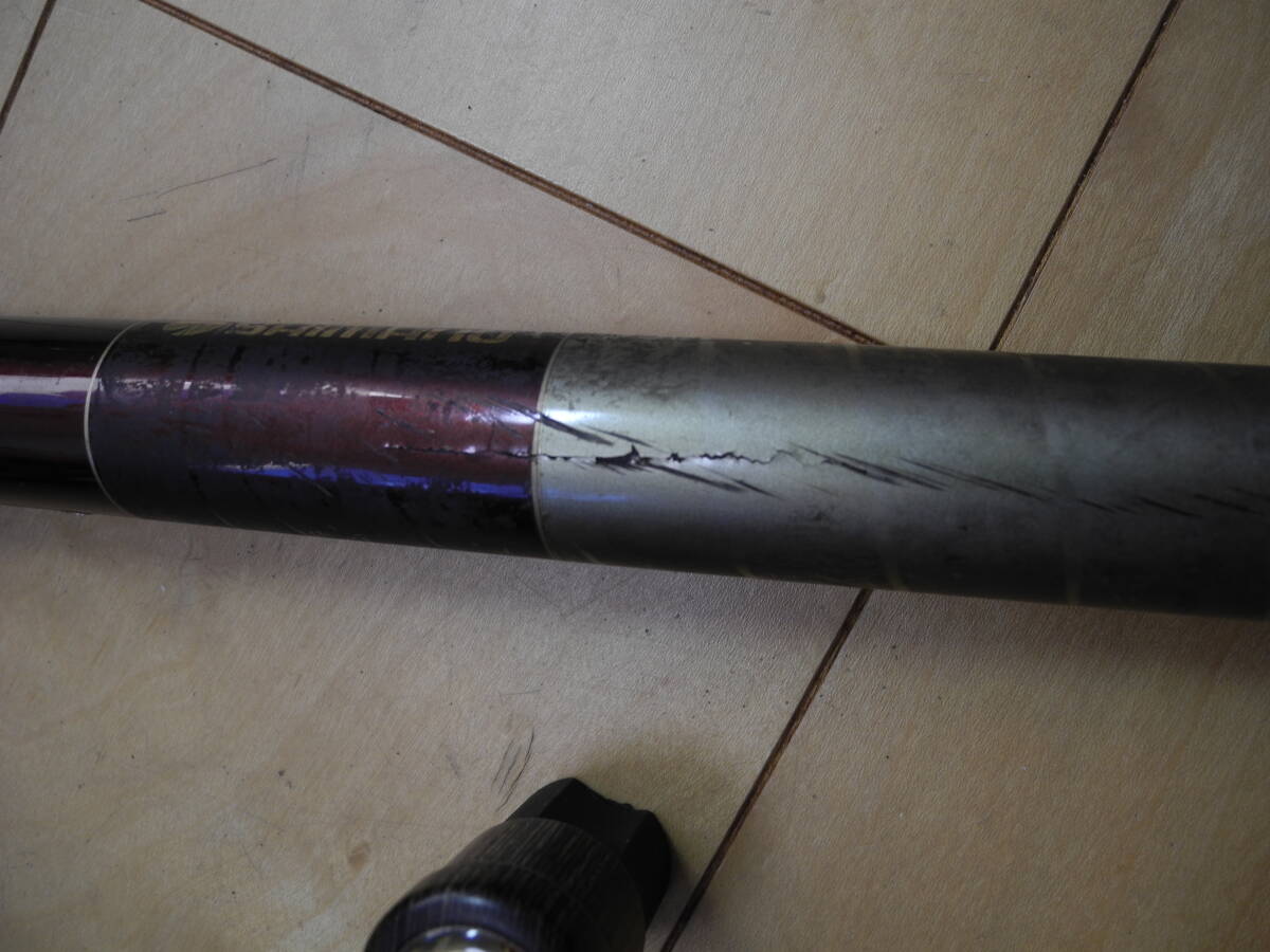 10200円 シマノ α-Ayu EX H/2.5 85-90 柄にひび割れあり - アユ竿 10200円 シマノ α-Ayu EX H/2.5 85-90 柄にひび割れあり - アユ竿
