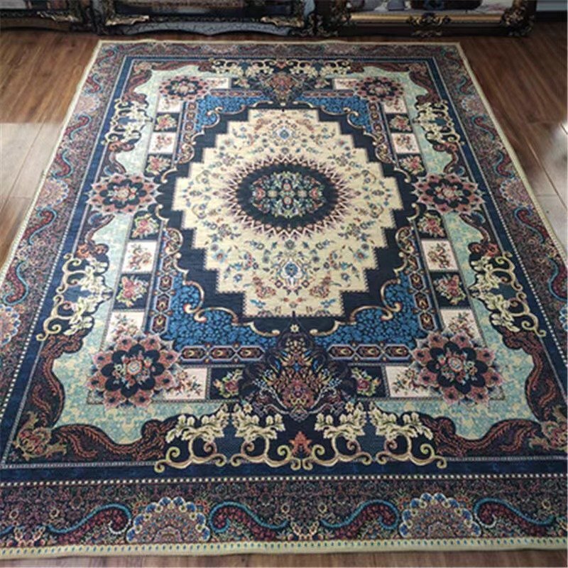ペルシャ絨毯 カーペット ウール 288×200 保証書付き 高級中古品