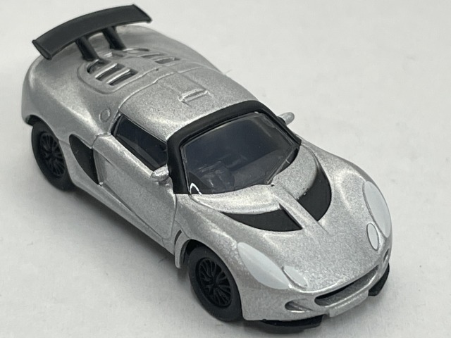 ■★サークルＫサンクス　ロータスミニカーコレクション　EXIGE（エキシージ）（シルバー／KYOSHO／1：100スケール）