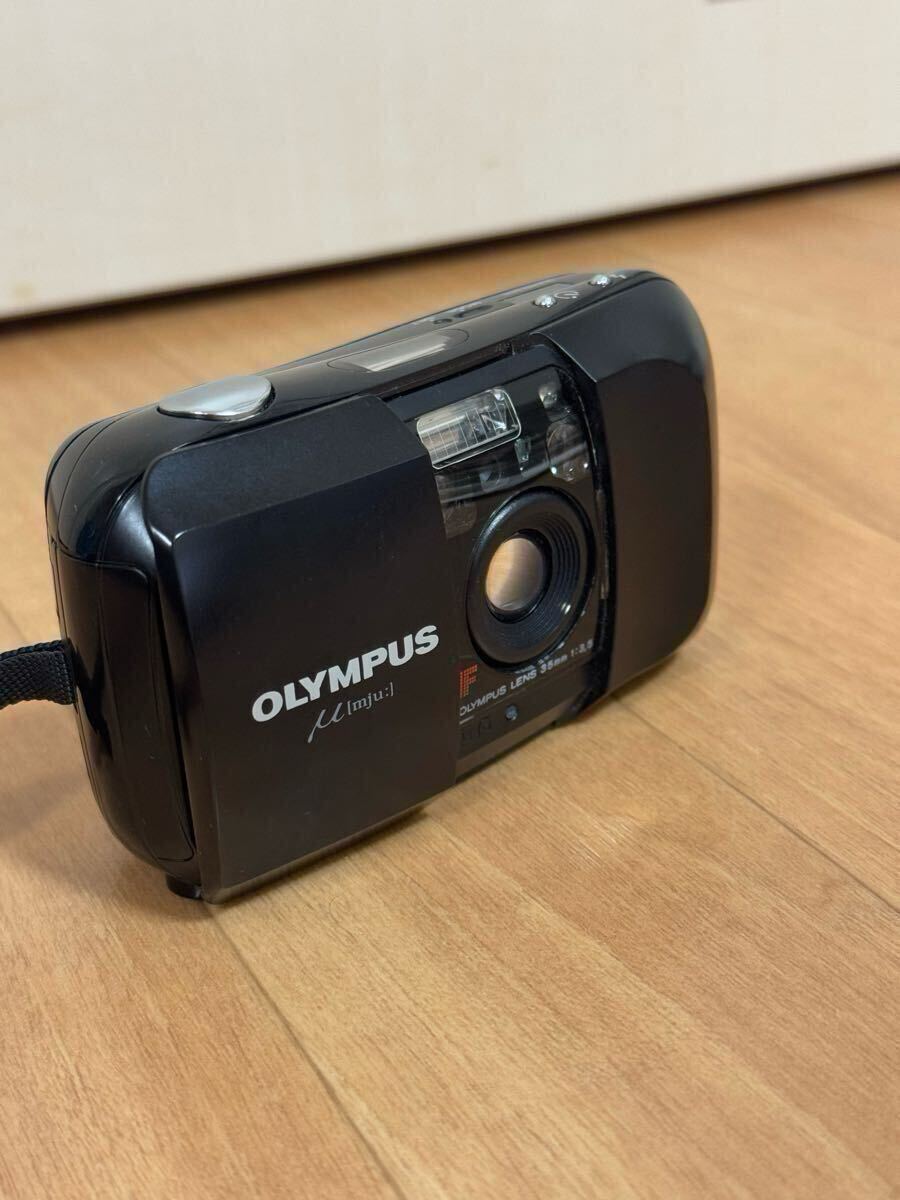 OLYMPUS μ mju オリンパス ミュー 初代 コンパクトフィルムカメラ OLYMPUS μ mju オリンパス ミュー 初代 コンパクトフィルムカメラ