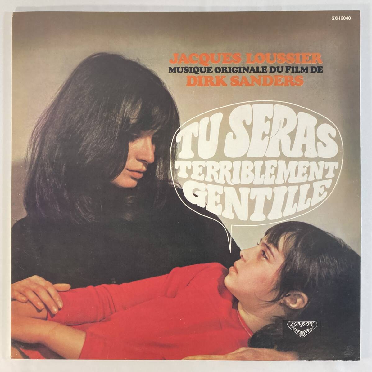 雨あがりの天使 (1968) ジャック・ルーシェ 国内盤LP KI GXH6040 STEREO 帯無し_画像1