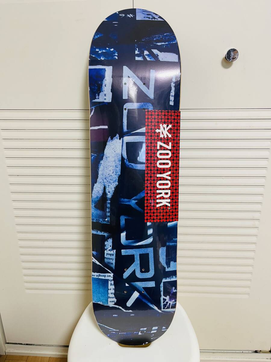 ZOO YORK ズーヨーク スケートボードデッキ 8.0*31.75 鳩 青 はてな ZOO YORK ズーヨーク スケートボードデッキ 8.0*31.75 鳩 青 はてな