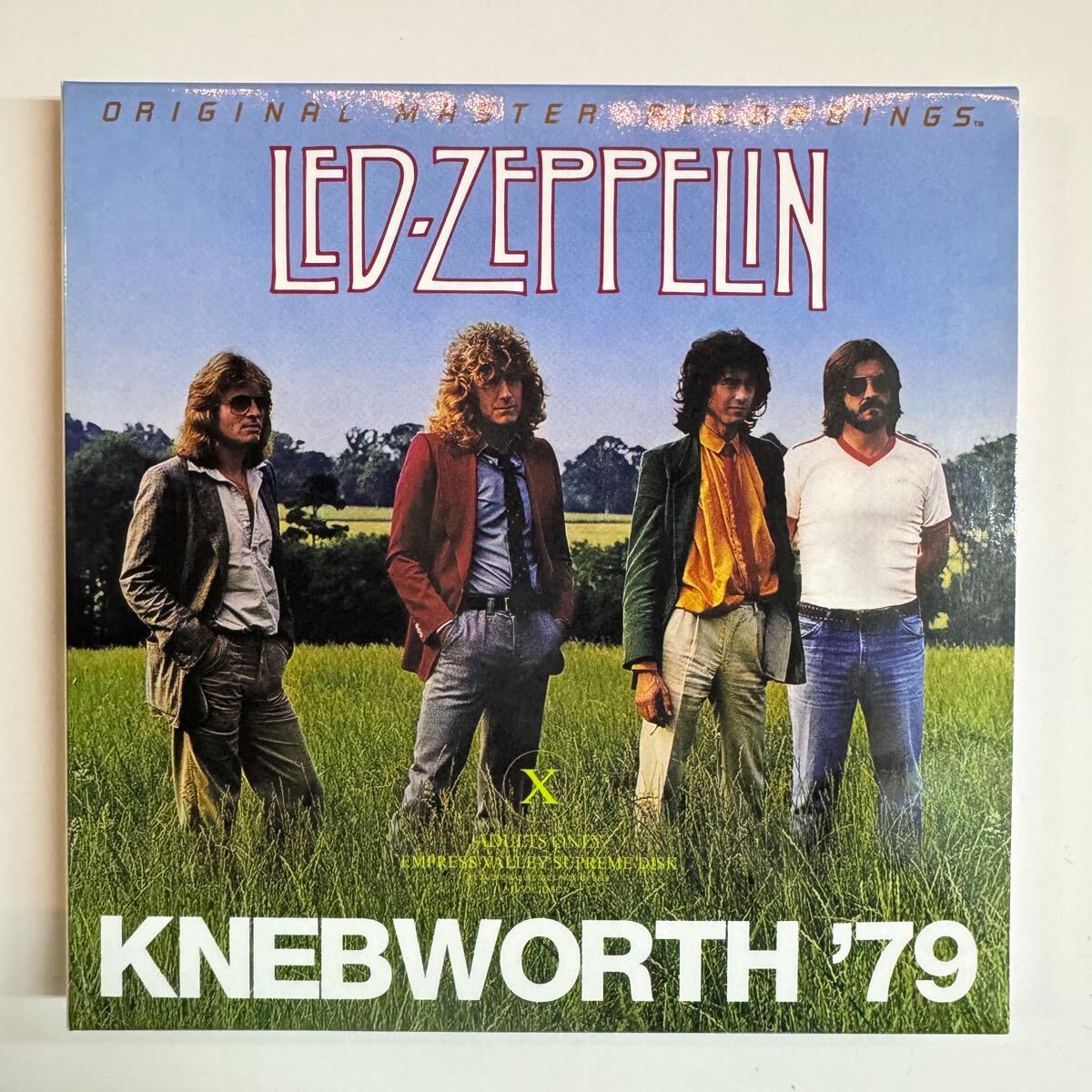 ☆新品未開封☆LED ZEPPELIN☆黒船☆ マルチ箔押し盤！黒い貴婦人版！ Led Zeppelin 