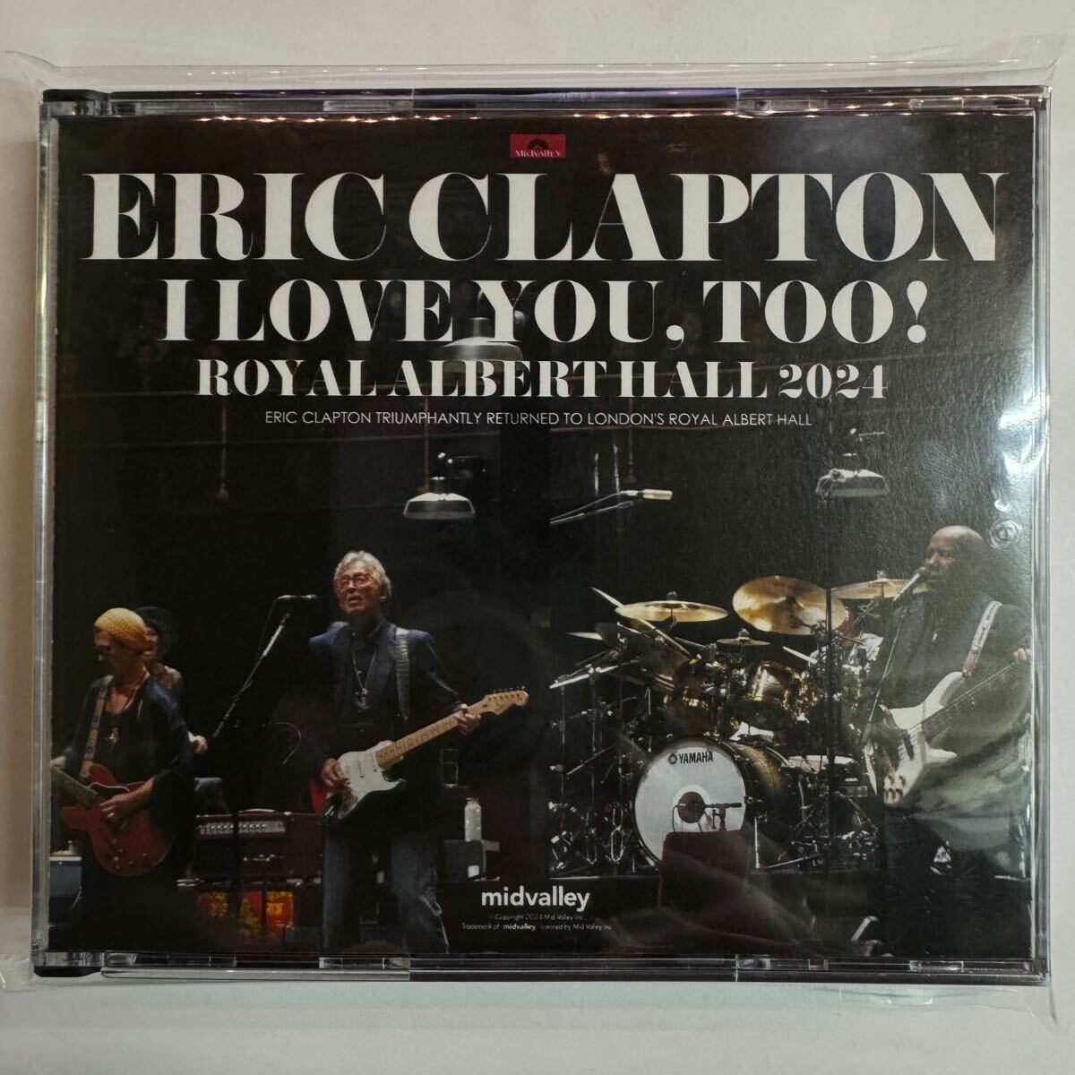 ERIC CLAPTON / I LOVE YOU, TOO! (8CD) Royal Albert Hall 2024 4 Nights 恒例のアルバートホール公演を四日間完全収録！