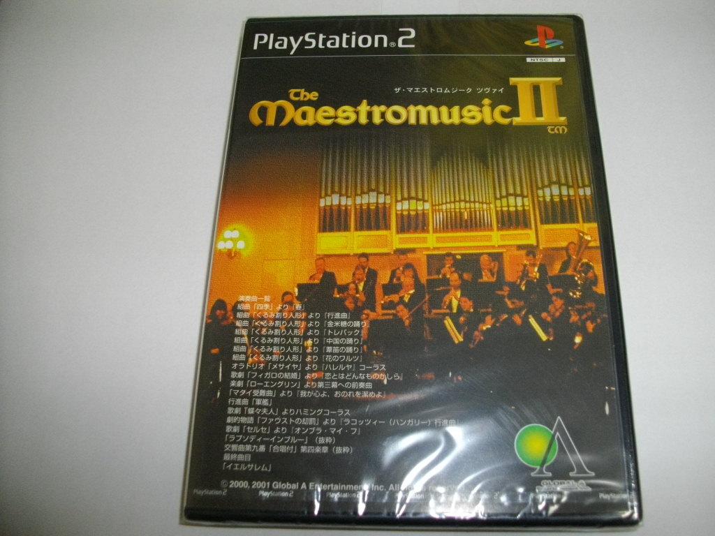 [ бесплатная доставка ][ новый товар нераспечатанный ]PS2 soft The *ma Est ro muziik tsuvai