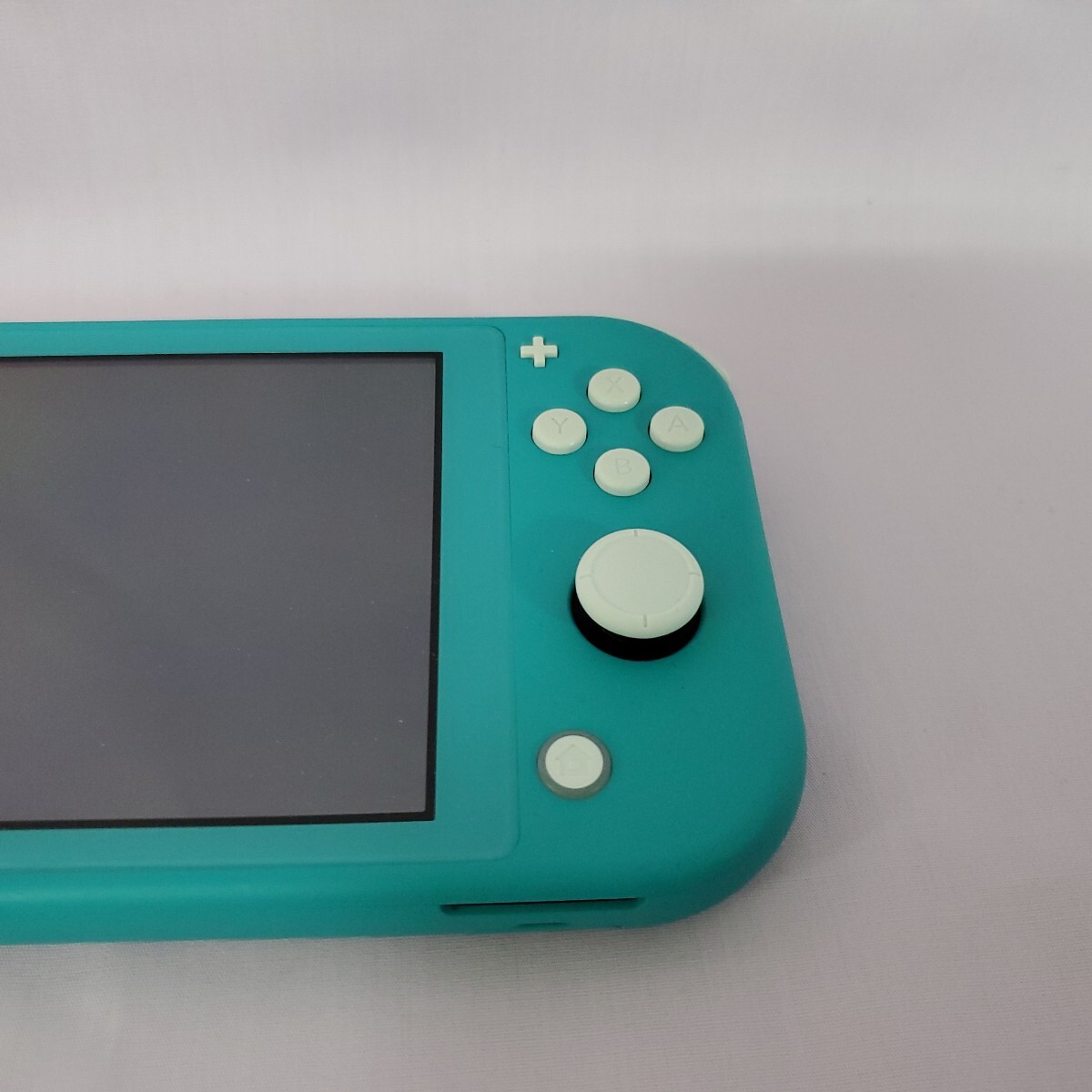ジャンク品】Nintendo Switch Lite ターコイズ ケース付き ジャンク品】Nintendo Switch Lite ターコイズ ケース付き