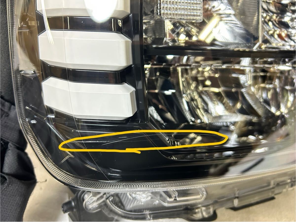 B10802 жесткий toLA900S LA910S правая передняя фара LED KOITO 100-6907E гравировка TR 81110-B2890