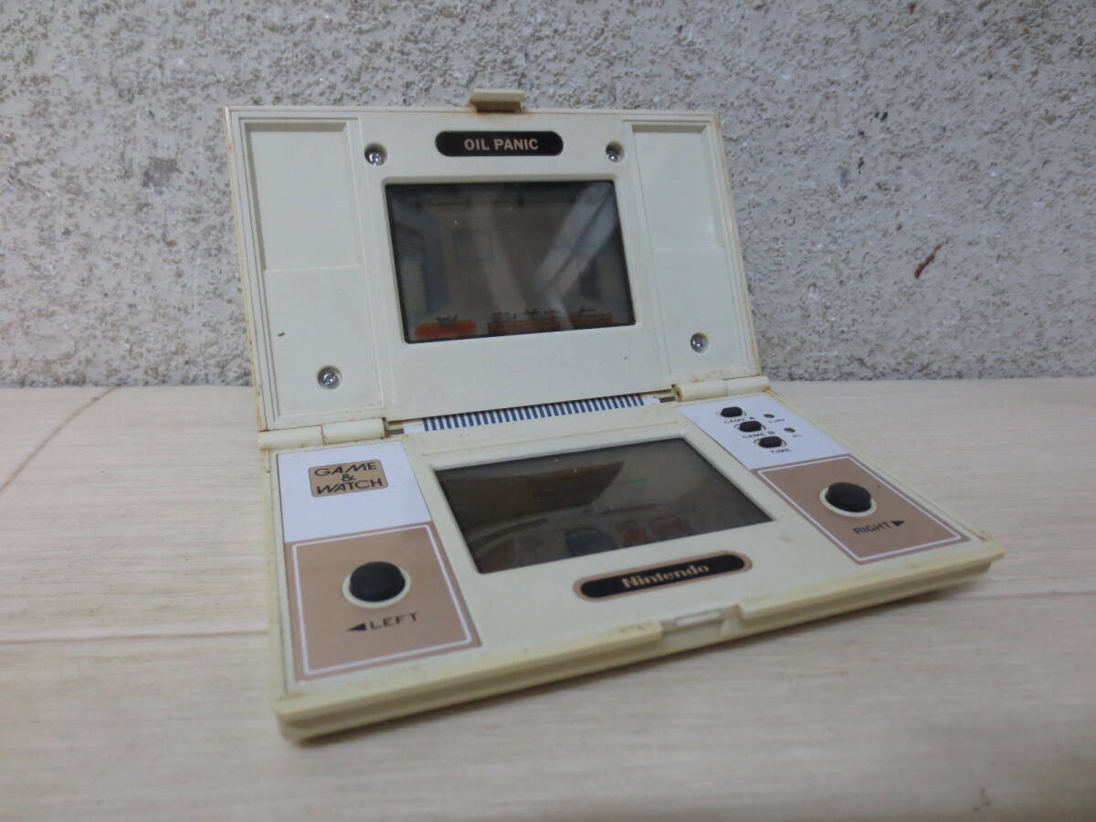 Nintendo OP-51 GAME&WATCH OIL PANIC ゲームウォッチ ジャンク