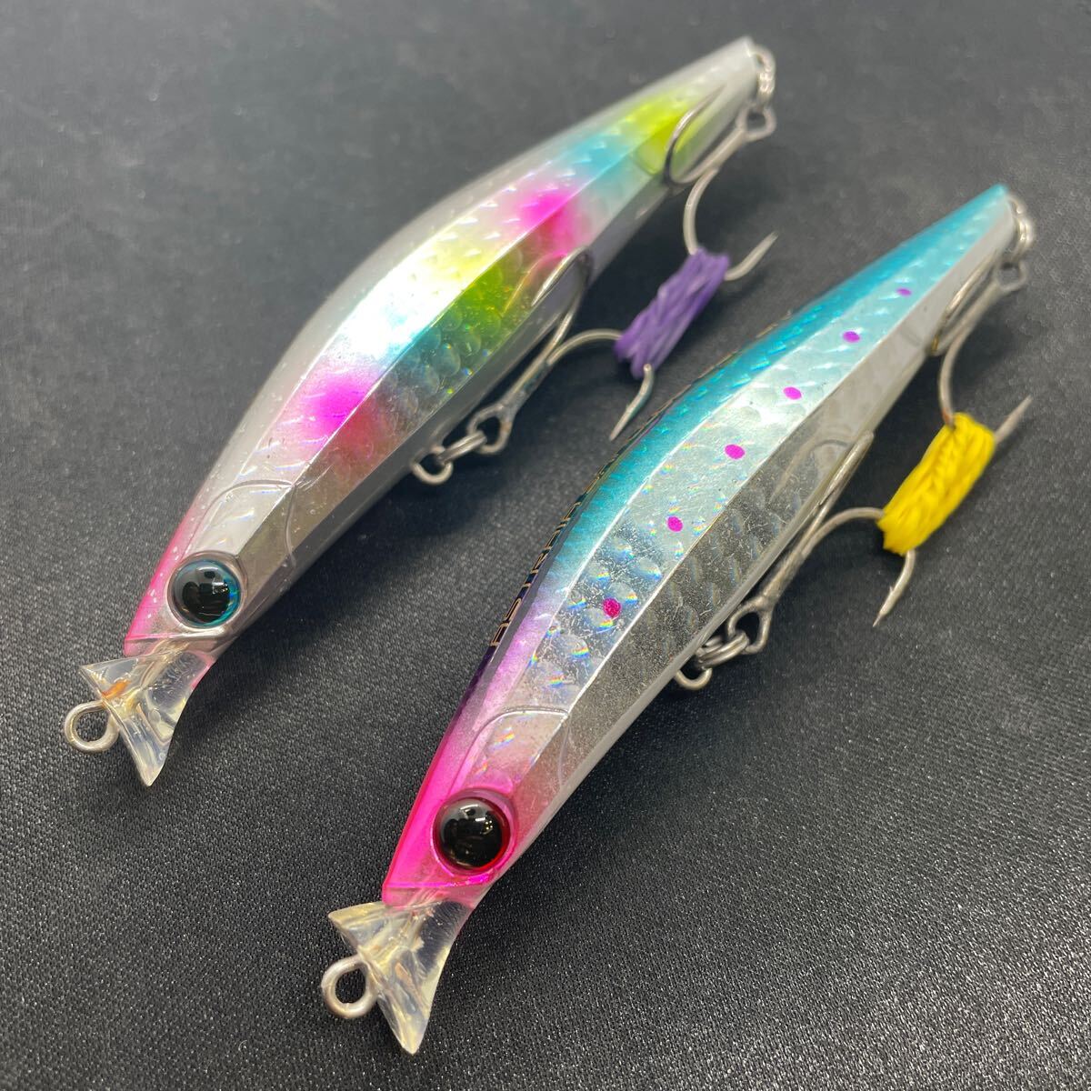 ★美品 送料無料★アストレイア シャロー 99F SR ２本セット エクリプス ECLIPSE ASTRAIA SHALLOW シーバス ヒデ サーフ 河川 ミノー _画像1