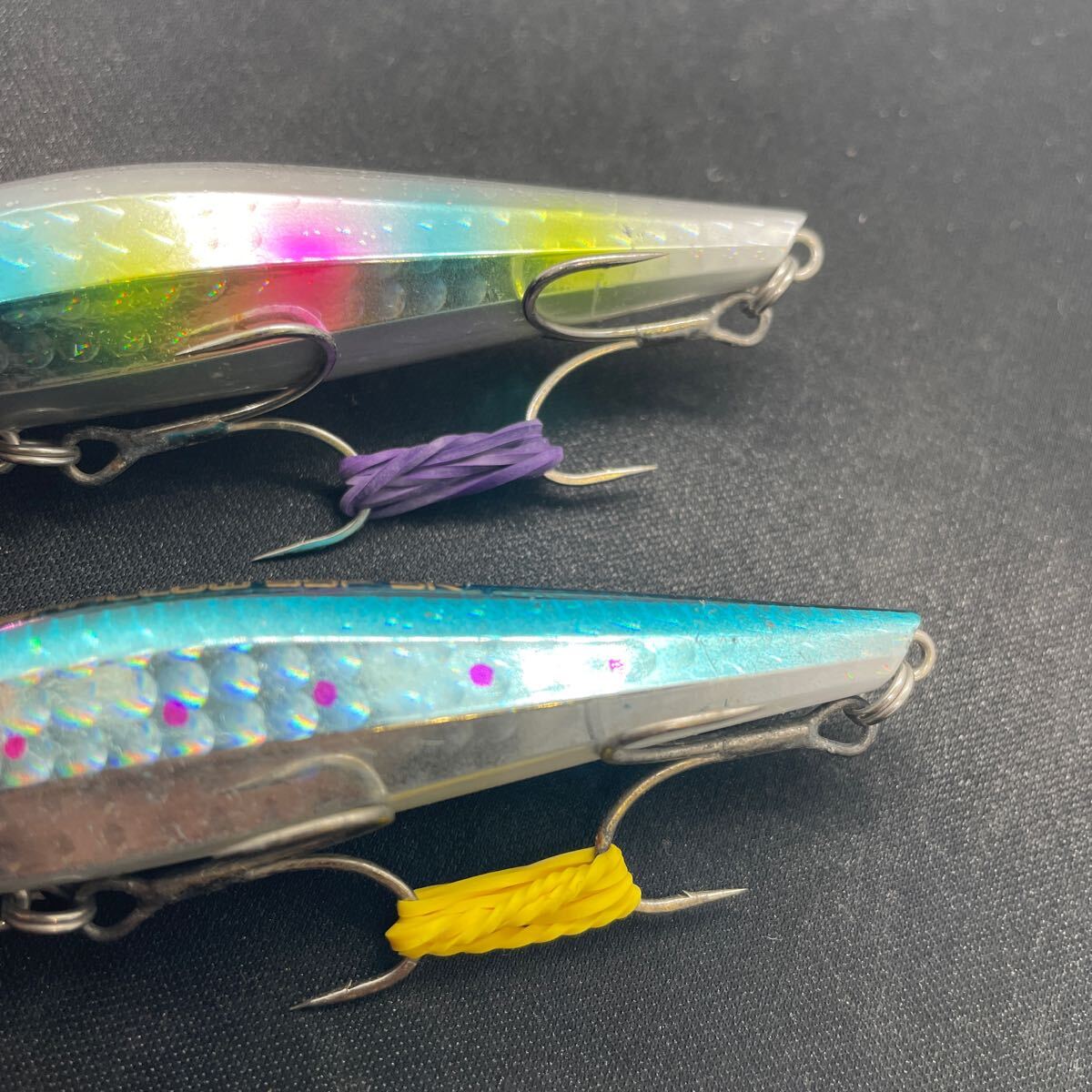 ★美品 送料無料★アストレイア シャロー 99F SR ２本セット エクリプス ECLIPSE ASTRAIA SHALLOW シーバス ヒデ サーフ 河川 ミノー _画像3
