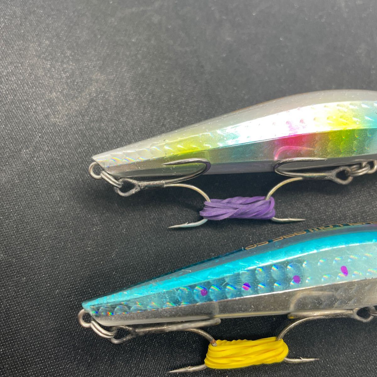 ★美品 送料無料★アストレイア シャロー 99F SR ２本セット エクリプス ECLIPSE ASTRAIA SHALLOW シーバス ヒデ サーフ 河川 ミノー _画像7