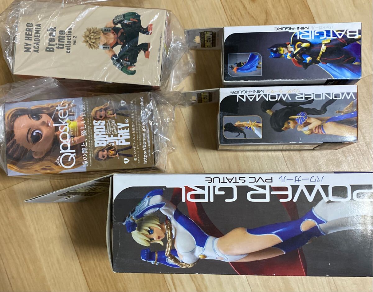 アメコミヒロイン 5体セット パワーガール以外未開封 バット アメコミヒロイン 5体セット パワーガール以外未開封 バット