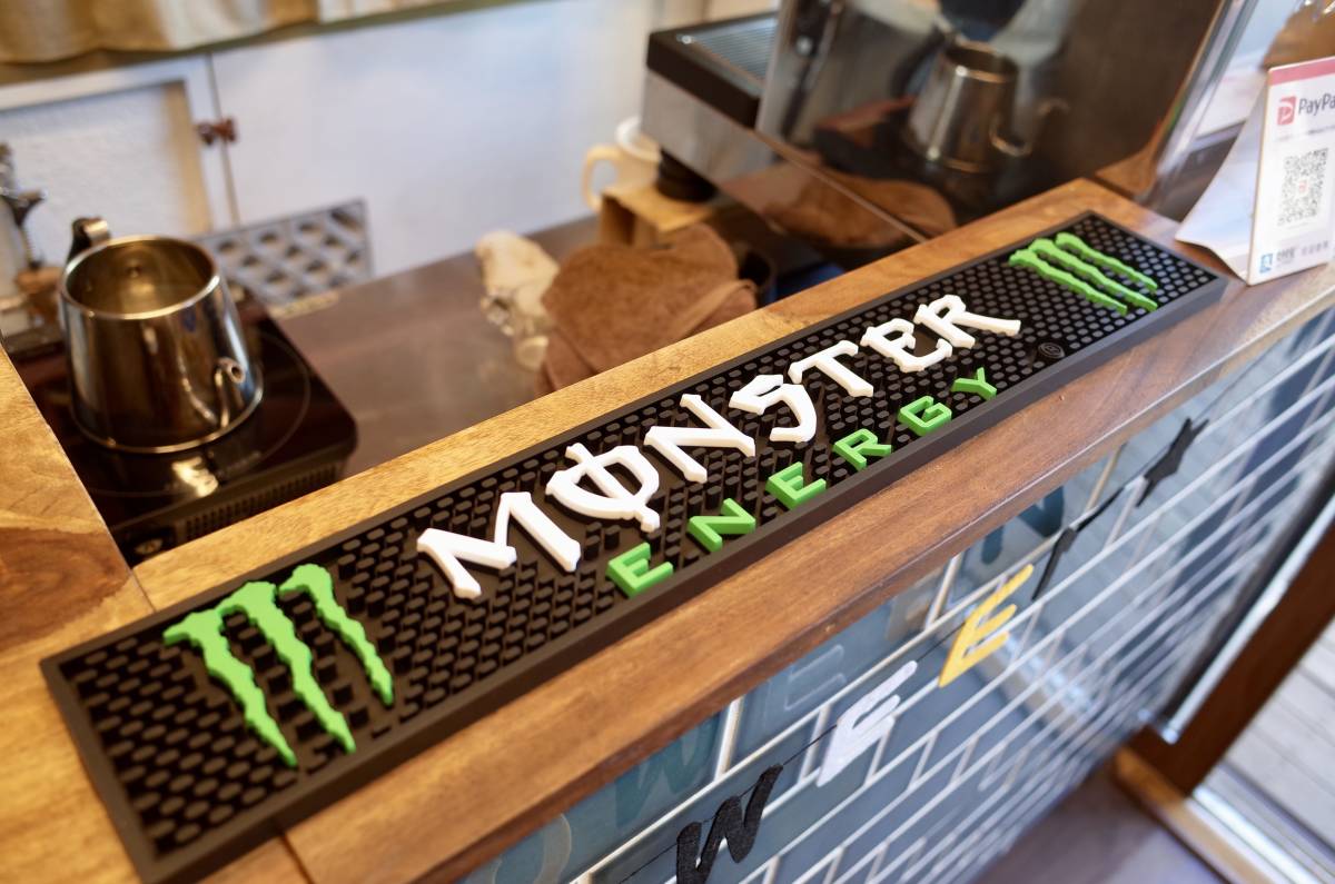 !_ новый товар MONSTER ENERGY Monster Energy BAR MA поперечная балка крыши коврик магазин Raver коврик sake счетчик интерьер America 