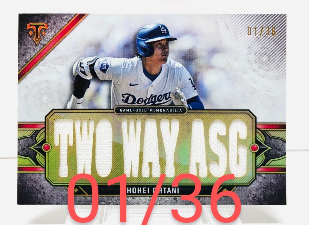 36枚限定 01/36 ファーストナンバー】 大谷翔平 2024 TOPPS 36枚限定 01/36 ファーストナンバー】 大谷翔平 2024 TOPPS