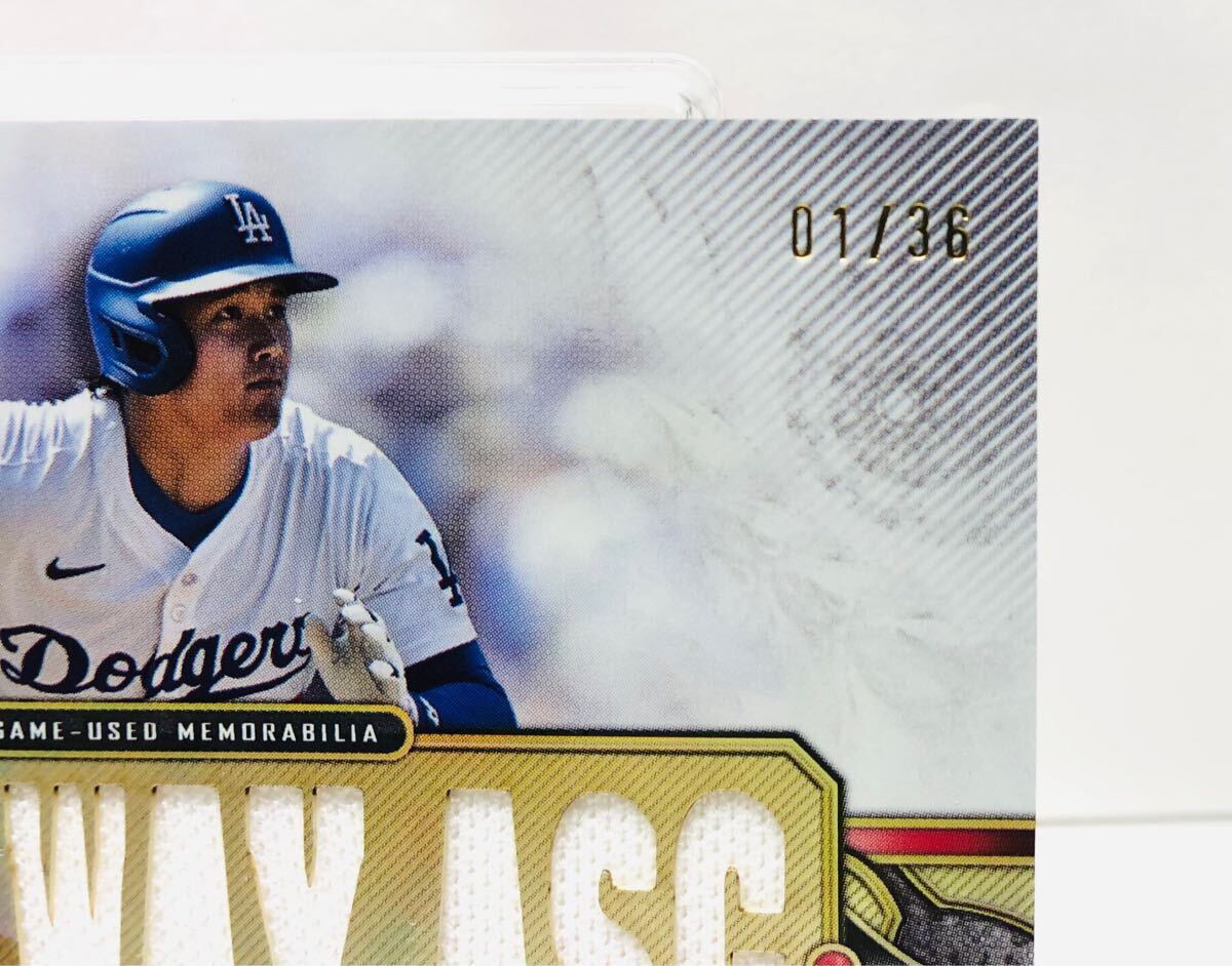 36枚限定 01/36 ファーストナンバー】 大谷翔平 2024 TOPPS 36枚限定 01/36 ファーストナンバー】 大谷翔平 2024 TOPPS