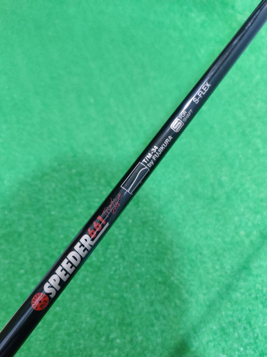 SPEEDER 661 TM-34 フレックスS ショートウッド用 1034㎜ 63.3g バット側延長跡あり フジクラ スピーダー_画像1