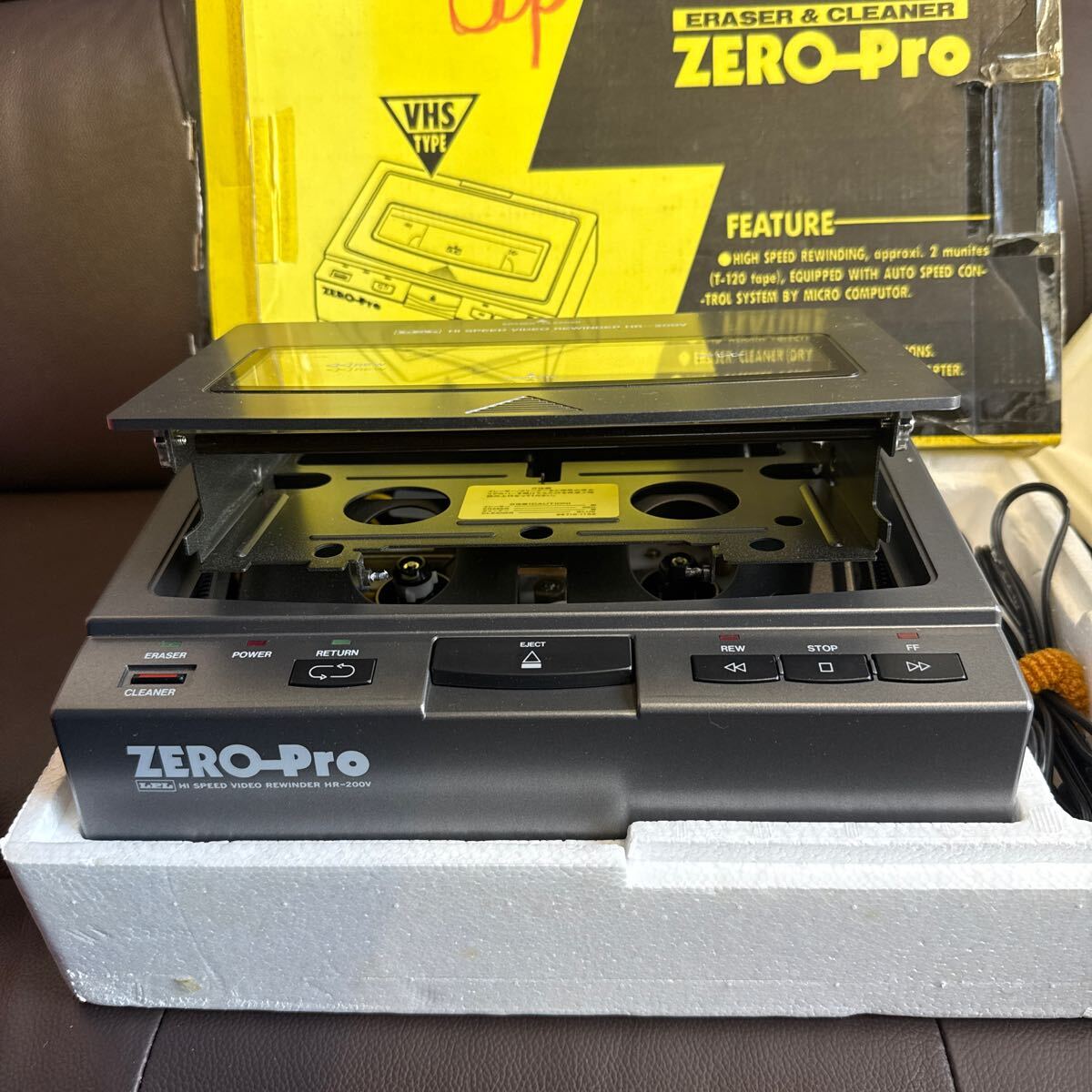 LPL ハイスピード ビデオ リワインダー ZERO Pro HR-200V LPL ハイスピード ビデオ リワインダー ZERO Pro HR-200V