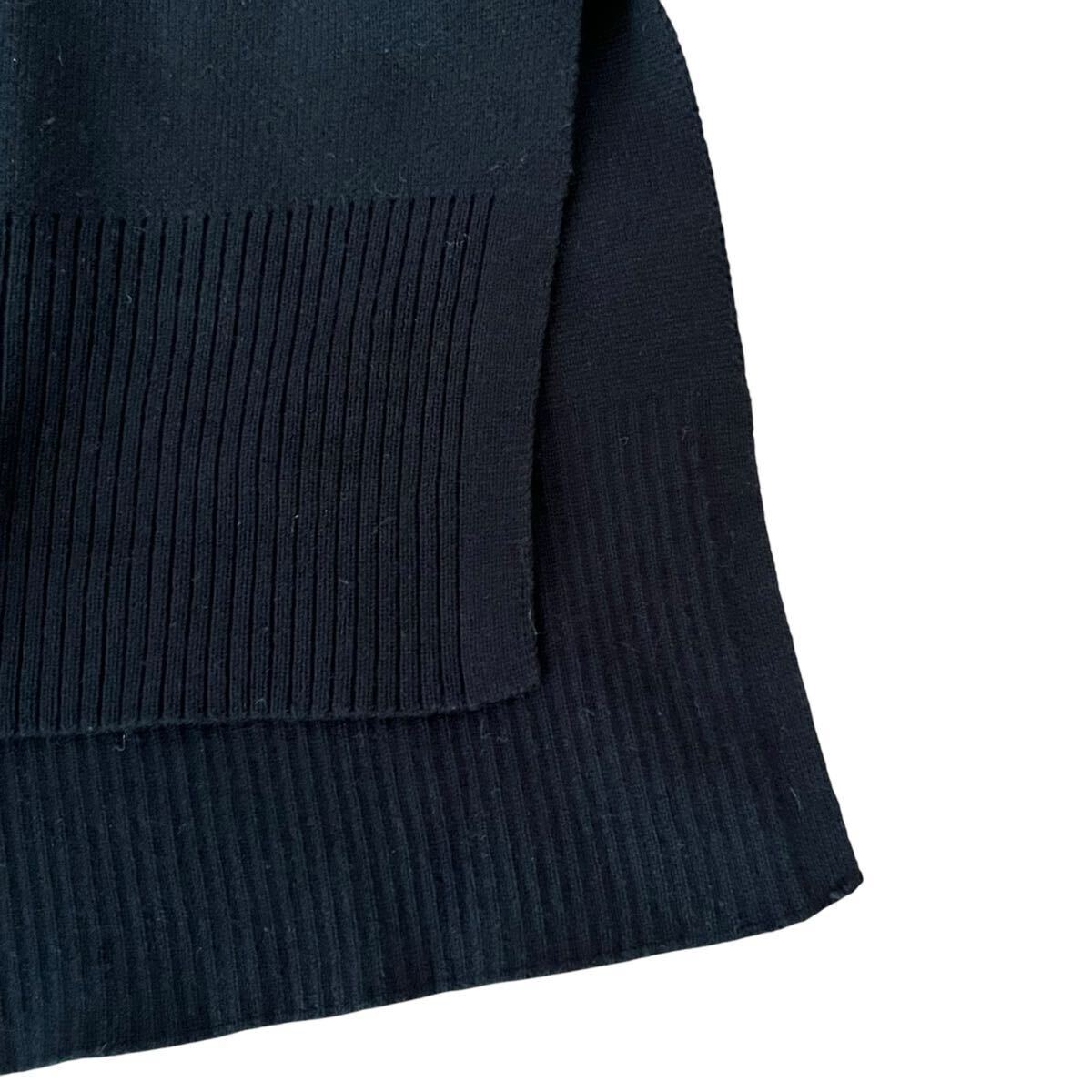 美品 loungedress ラウンジドレス ニット セーター クルーネック サイドスリット _画像3