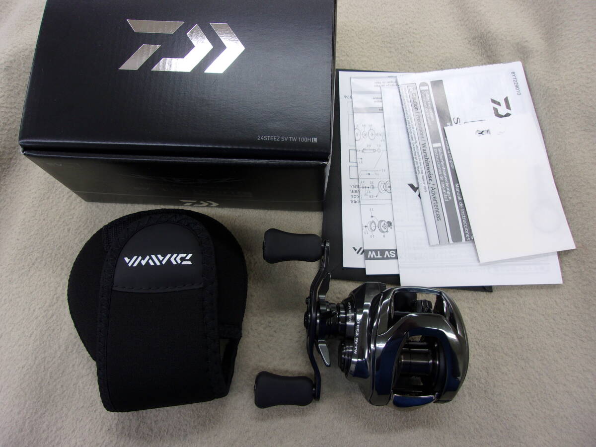  Daiwa 24 Steez SV TW 100HL не использовался товар 100H-L