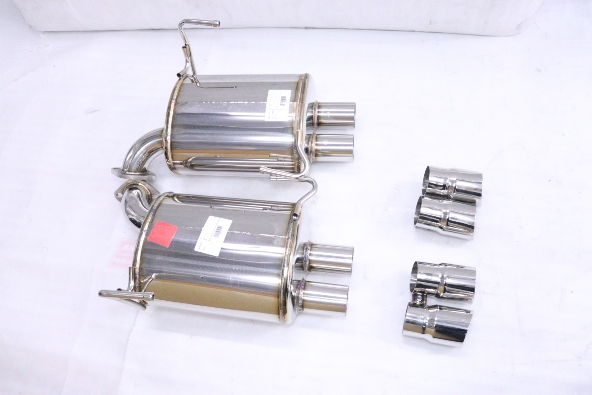 51-871★未使用品 AVO★VAG WRX-STI マフラーセット S2D15G3HATWNT デュアルリアマフラー ツインタイプ 社外 レヴォーグ スバル (YM)