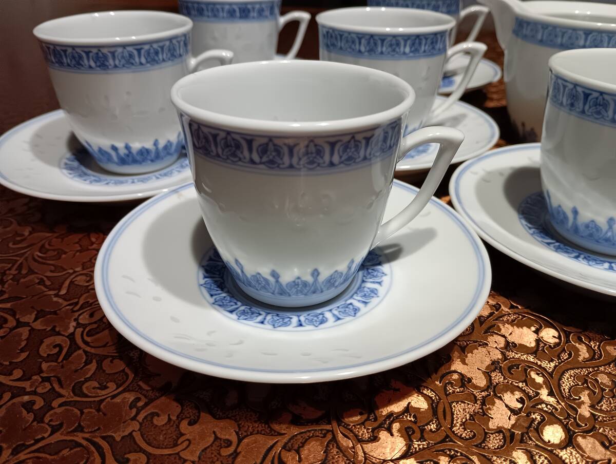 中国美術 未使用品「景徳鎮製 蛍手 ミルクピッチャー コーヒー 中国美術 未使用品「景徳鎮製 蛍手 ミルクピッチャー コーヒー