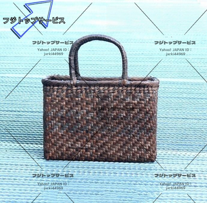 山葡萄バッグ 籠バッグ 巾着 山ぶどう 女性用 かご 和装 浴衣 着物 夏 レディース 山ぶどう プレゼント