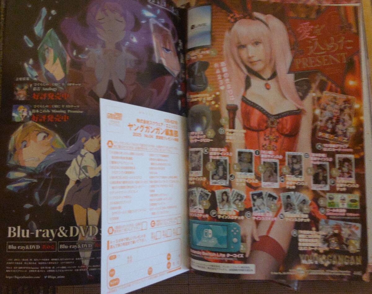 SQUARE ENIX ヤングガンガンNo.04 2025.02.21 巻頭 PPEガールズ 巻中 南あみ,山本栞,春蝶 巻末 斎藤愛(ài)莉 未開(kāi)封クリアファイル,応募券付