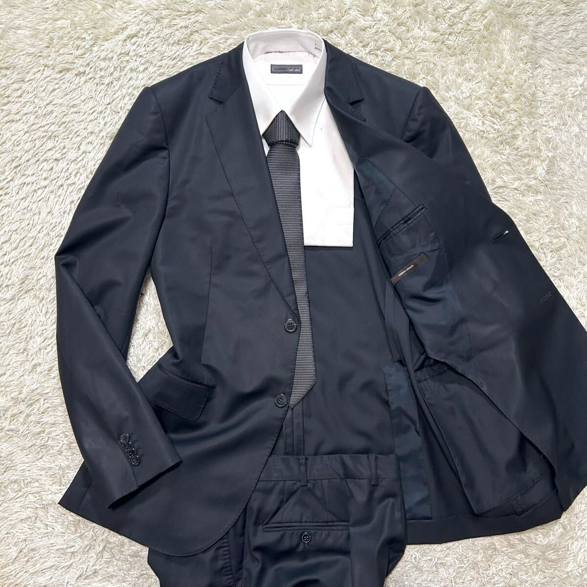 希少XXL相当!!!ゼニア【最高級の逸品】Z Zegna スーツ 希少XXL相当!!!ゼニア【最高級の逸品】Z Zegna スーツ
