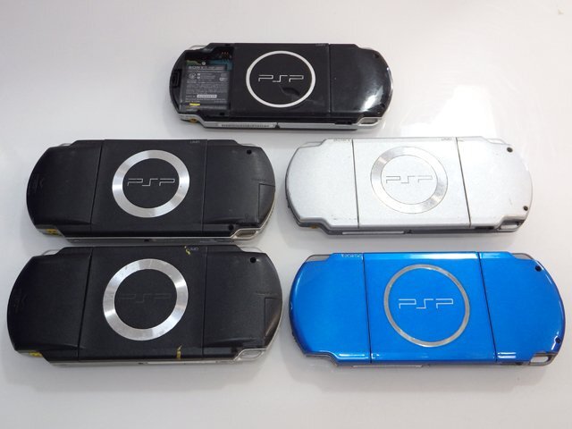 ジャンク品 SONY ソニー PSP-1000 PSP-2000 PSP-3000 5台 まとめ