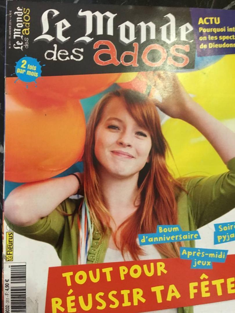 フランス語 10-20代 雑誌 Le monde des ados シャカポンク フランス語 10-20代 雑誌 Le monde des ados シャカポンク