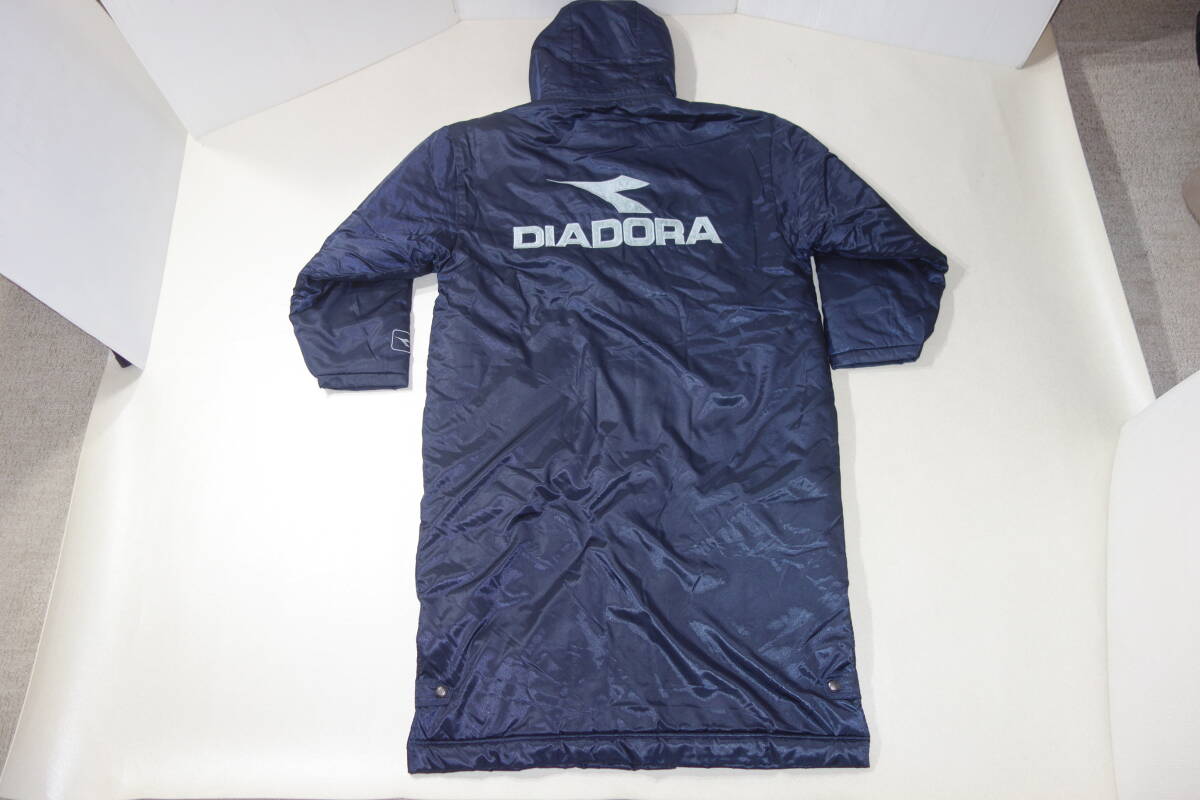  DIADORA ディアドラ ベンチコート Oサイズ ネイビー