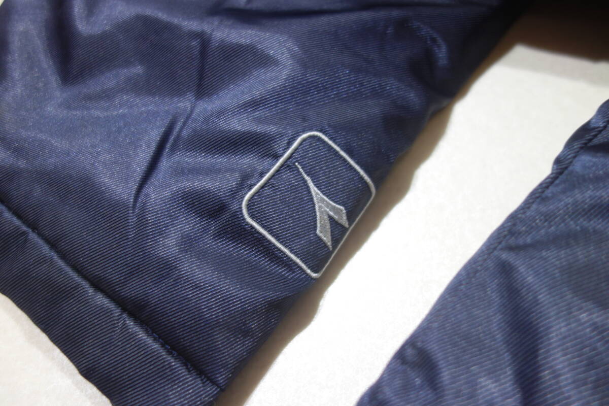  DIADORA ディアドラ ベンチコート Oサイズ ネイビー
