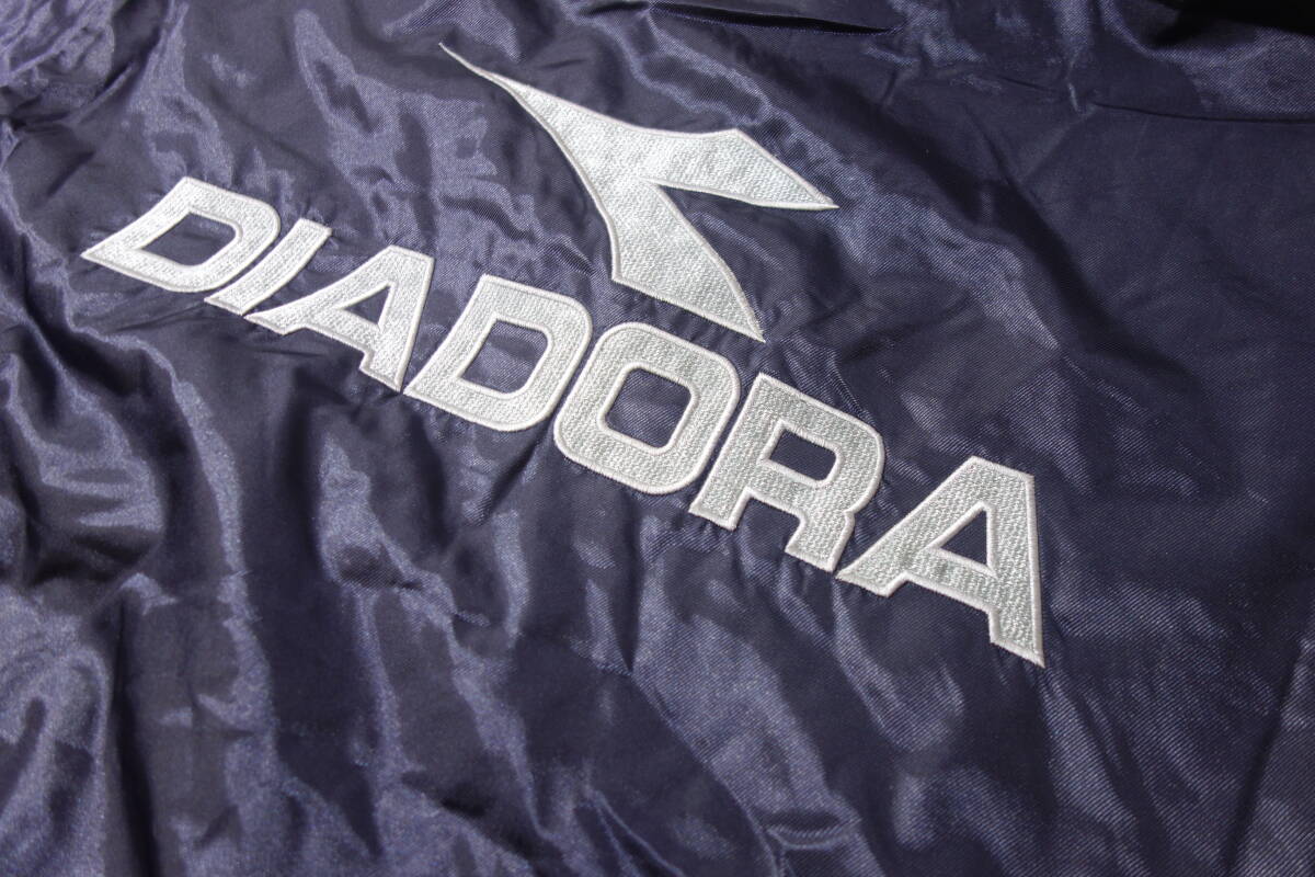  DIADORA ディアドラ ベンチコート Oサイズ ネイビー