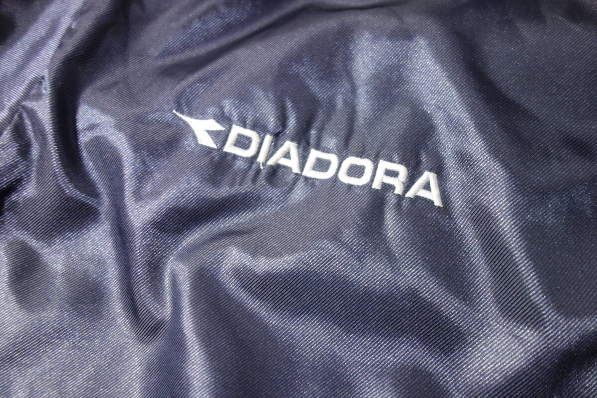  DIADORA ディアドラ ベンチコート Oサイズ ネイビー