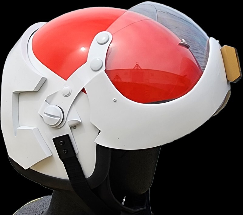 ウルトラ警備隊 初期タイプヘルメット ステルス田中雷工房 ウルトラ警備隊 初期タイプヘルメット ステルス田中雷工房