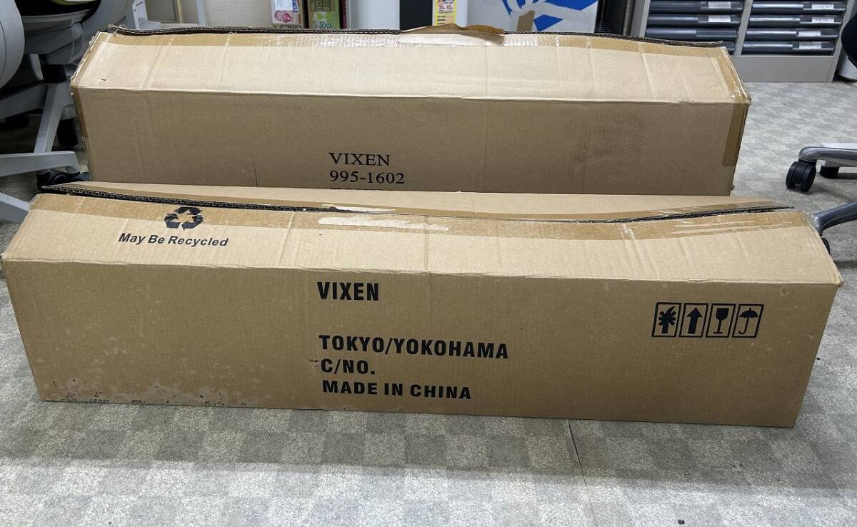 Vixen　ビクセン　D=80㎜ f=910㎜　ポルタⅡ　A80MF　天體望遠(yuǎn)鏡　望遠(yuǎn)鏡　三腳セット　元箱付き　2個(gè)口?、? bimg=