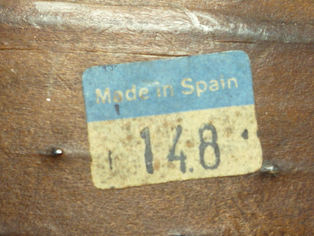 天秤 オブジェ 木製 インテリア アンティーク スペイン製_画像9