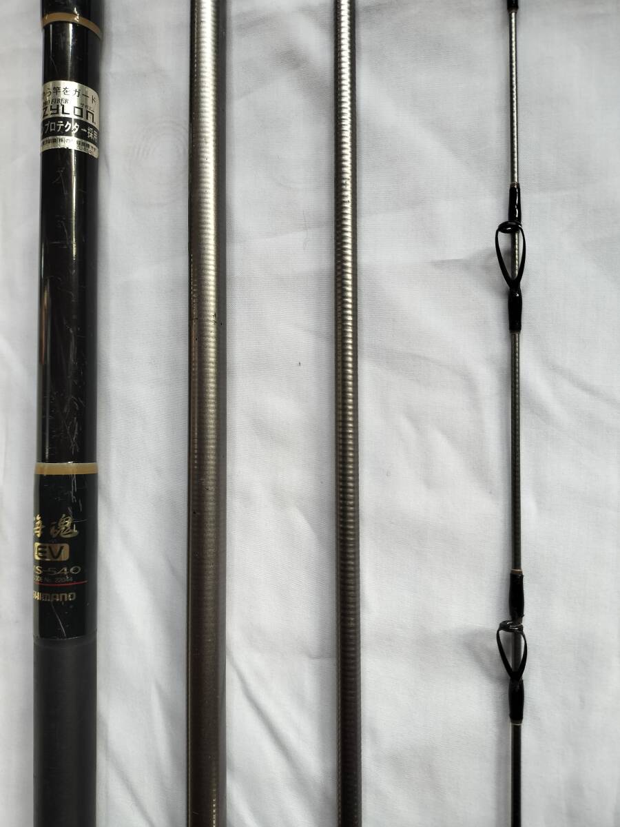 12250円 石鯛竿 シマノ 海魂EV MS 540 中古 + 釣武者 ロッド 12250円 石鯛竿 シマノ 海魂EV MS 540 中古 + 釣武者 ロッド