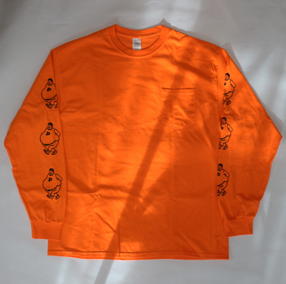 PUTS ロンT XLサイズ オレンジ /3tokyo only13 MQ ruler espy nocare