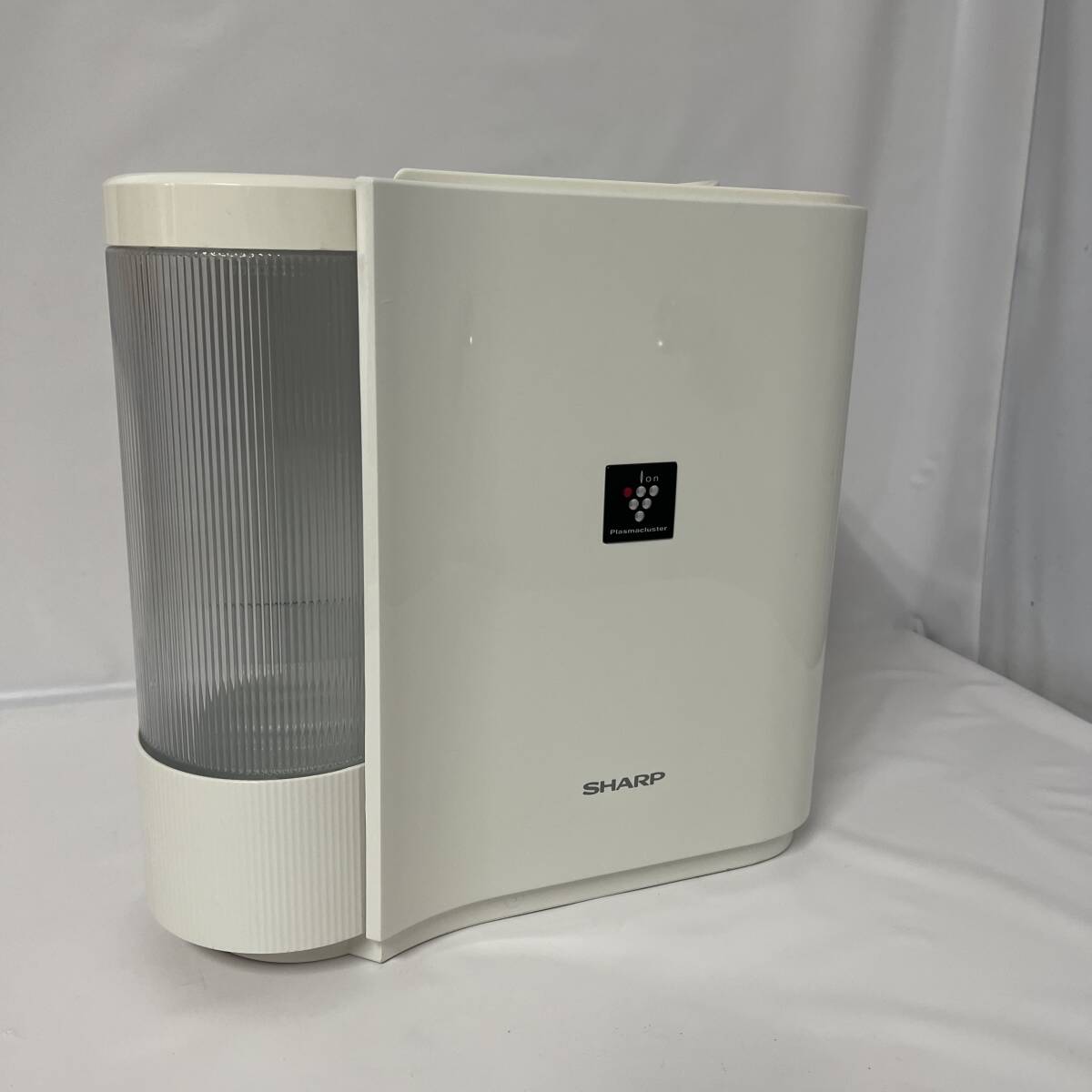 UNY29/41【SHARP/シャープ】気化式 加濕器 プラズマクラスター HV-H30-W 2018年制 ホワイト 加濕 通電 動作確認(rèn)済■★