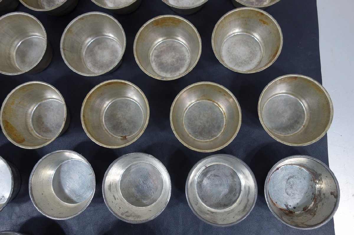 全33点 プリン型 プリンカップ スチール製 2サイズ 製菓型 製菓用品 店舗用品 管理番号A-5_画像4