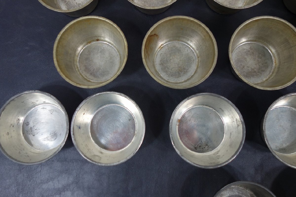 全33点 プリン型 プリンカップ スチール製 2サイズ 製菓型 製菓用品 店舗用品 管理番号A-5_画像6