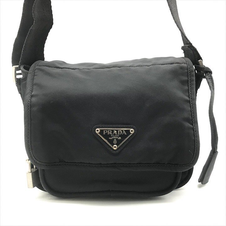 楽天市場】美品 PRADA プラダ テスート 三角ロゴ ブラック 黒 楽天市場】美品 PRADA プラダ テスート 三角ロゴ ブラック 黒