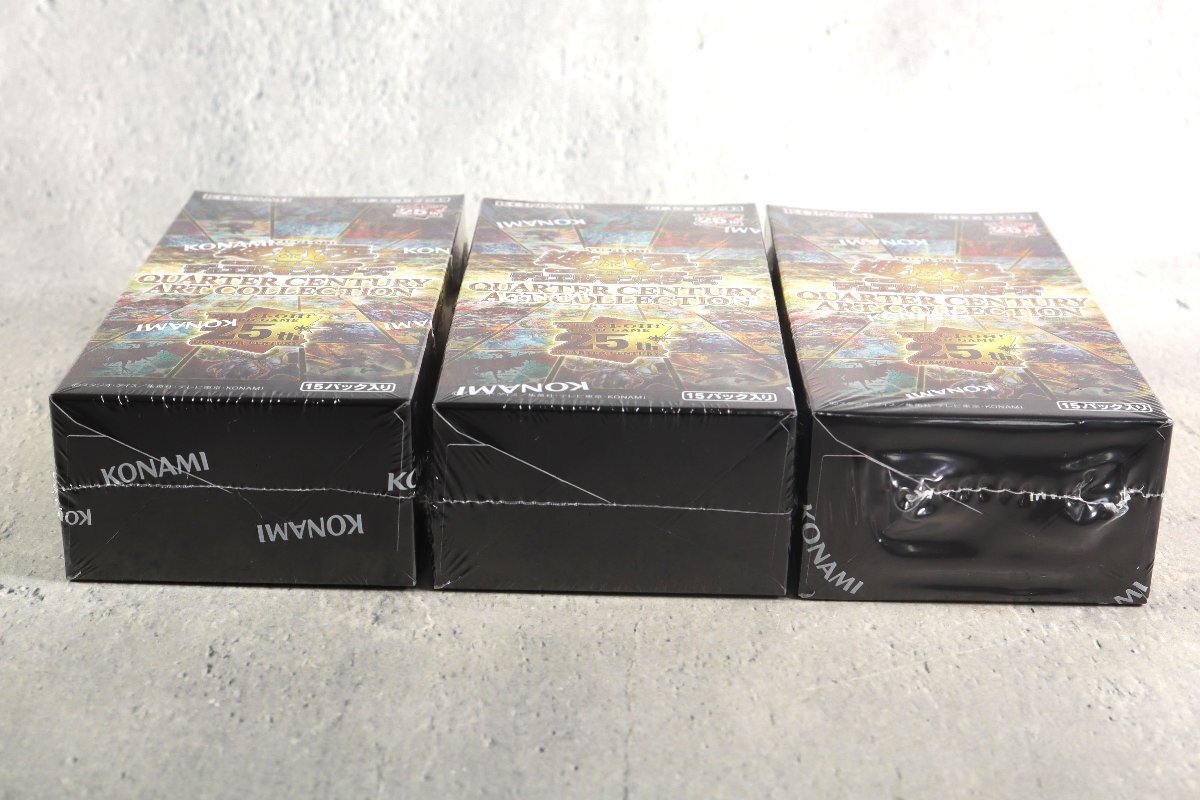 【福袋セール】 3BOXセット 遊戯王 25th COLLECTION ART CENTURY QUARTER 遊戯王OCG デュエルモンスターズ