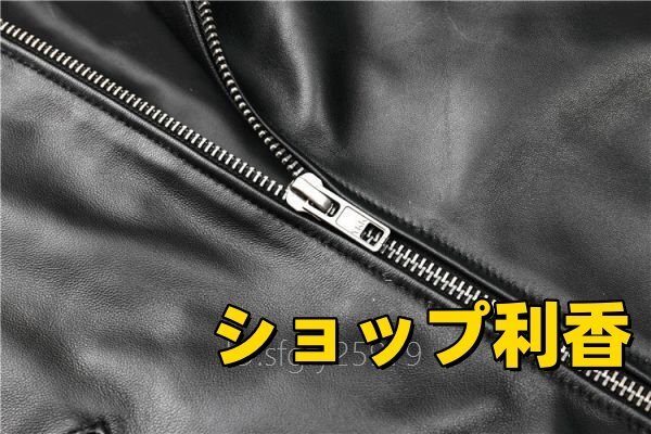 E92☆新品メンズ 羊革 ジャケット 羊革 お灑落 ジャケット ライダース 登山、バイク ジャケット S-5XLサイズ 選択