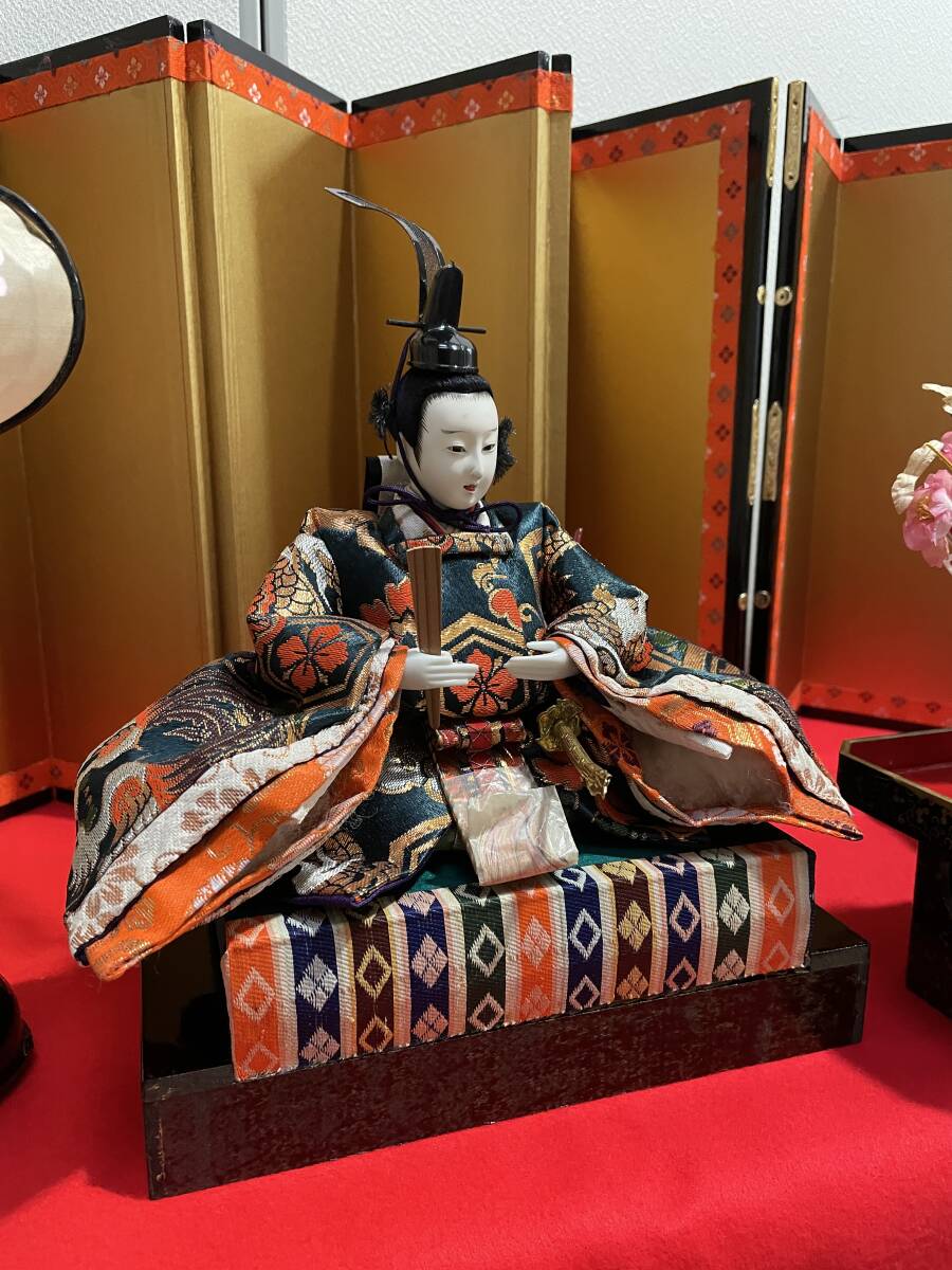 七段飾り 久月 雛人形 おひなさま 三人官女 五人囃子 右近 左近 七段飾り 久月 雛人形 おひなさま 三人官女 五人囃子 右近 左近