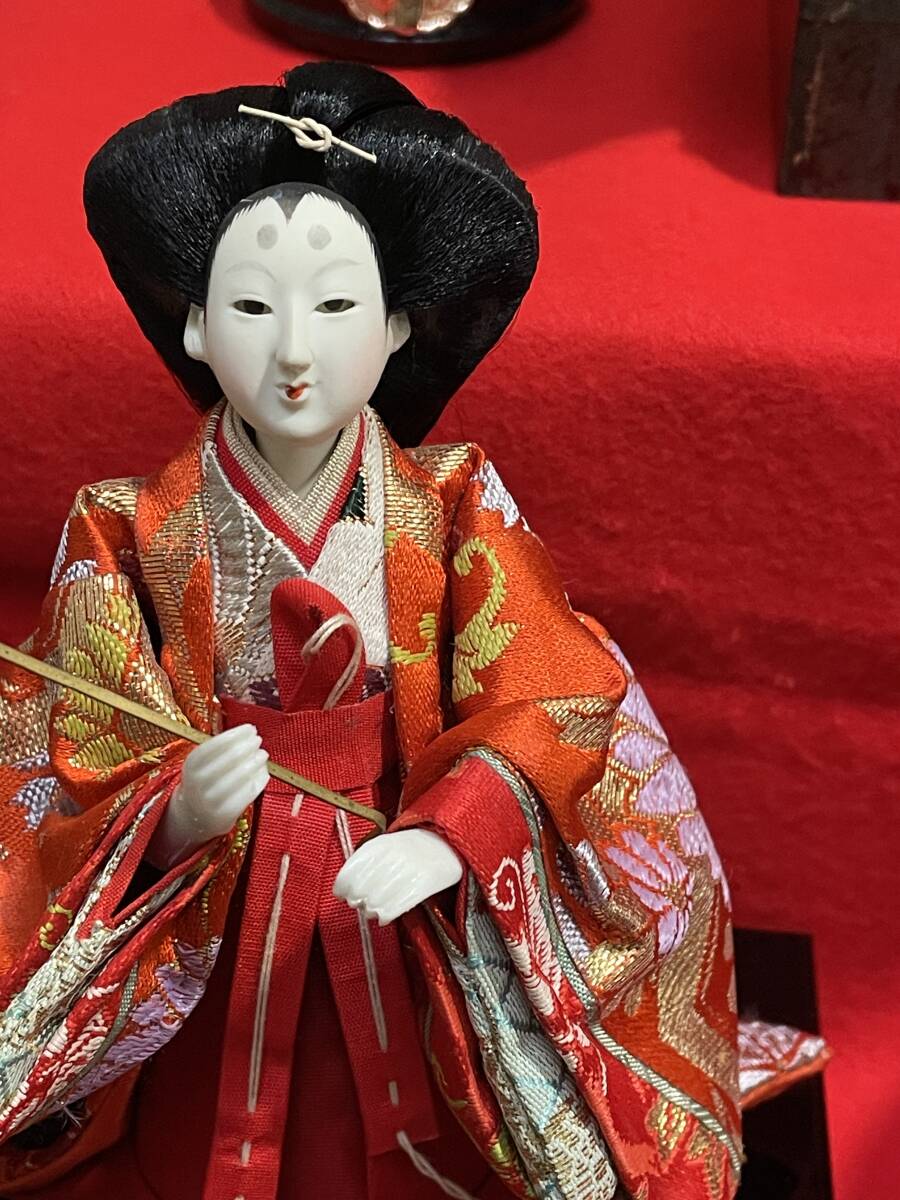 七段飾り 久月 雛人形 おひなさま 三人官女 五人囃子 右近 左近 七段飾り 久月 雛人形 おひなさま 三人官女 五人囃子 右近 左近