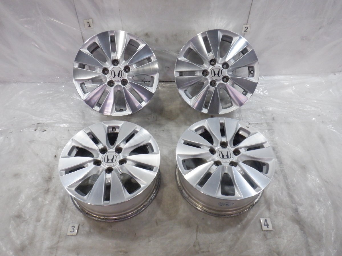 ☆RK5 ステップワゴン☆ 5H 114.3 6J +50 16インチ HONDA ホンダ ☆RK5 ステップワゴン☆ 5H 114.3 6J +50 16インチ HONDA ホンダ