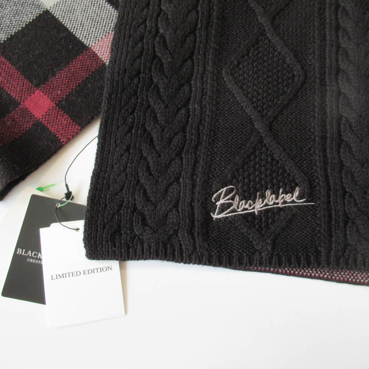 ##202502 быстрое решение # Black Label k rest Bridge новый товар черный проверка вязаный muffler определенные товары 