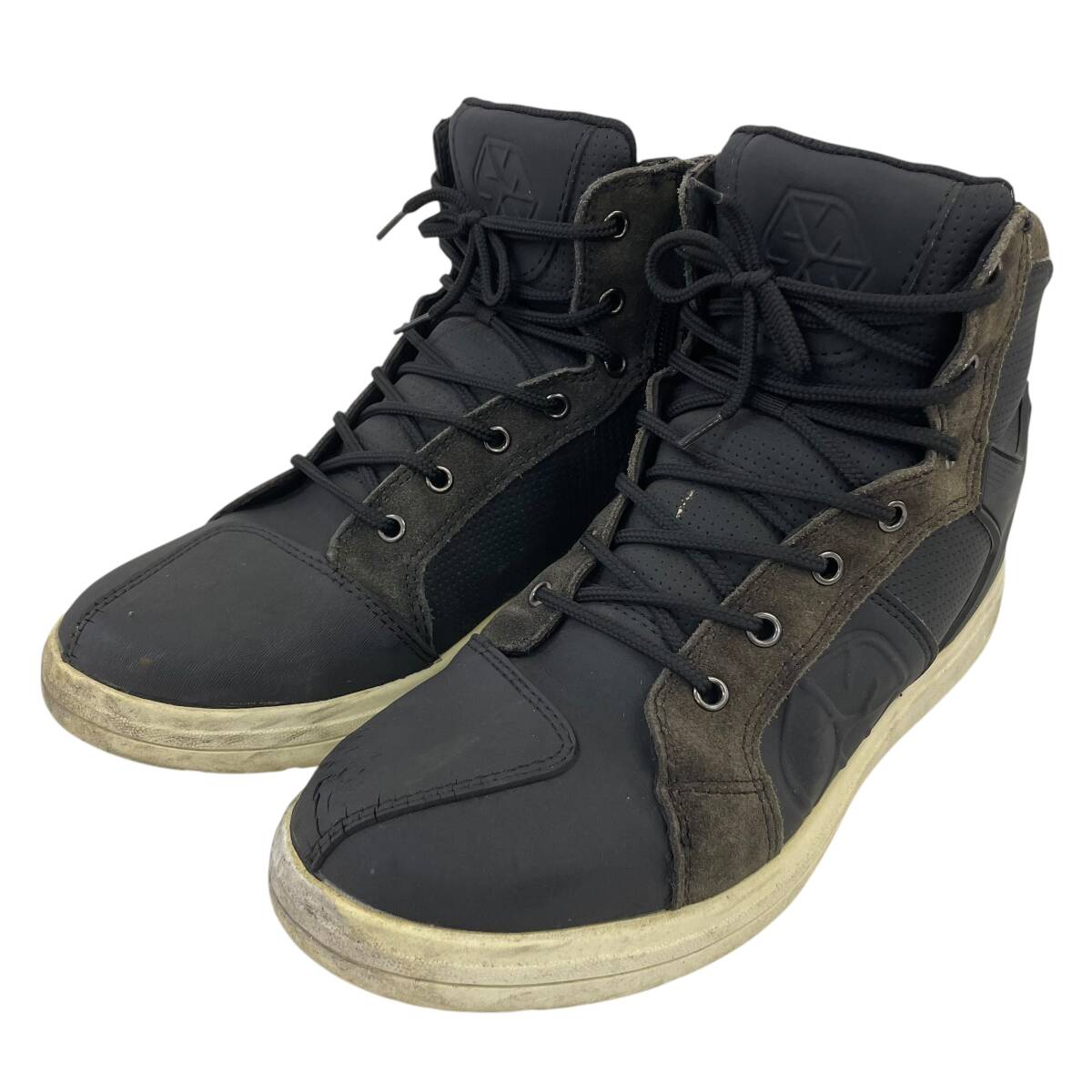 【即決】 SCOYCO スコイコ ライディングシューズ MT040WP 黒系ブラック系 28.0㎝ 15395-80